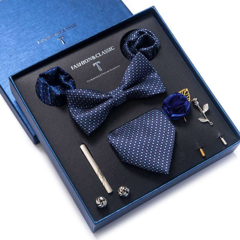 Tie 8-piece Set Formal Suit Men | Orazek UK Ltd