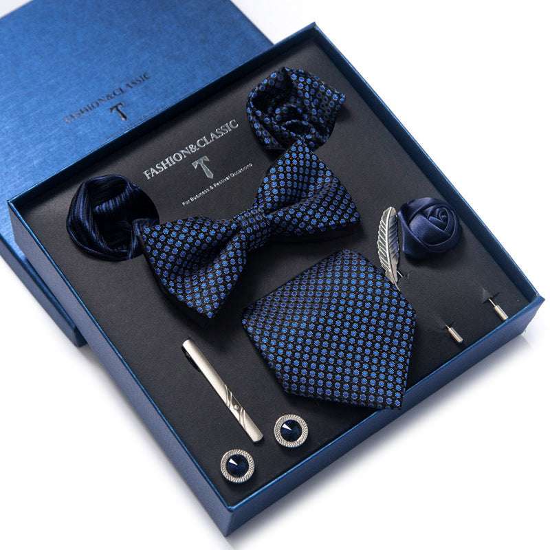 Tie 8-piece Set Formal Suit Men | Orazek UK Ltd