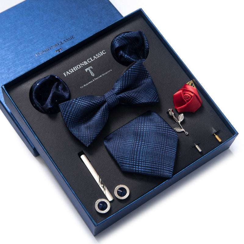 Tie 8-piece Set Formal Suit Men | Orazek UK Ltd