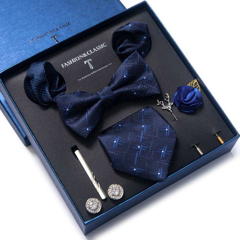 Tie 8-piece Set Formal Suit Men | Orazek UK Ltd