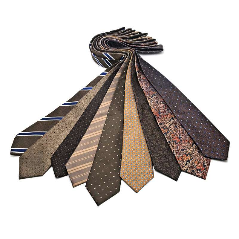 Tie Men's Formal Wear Business Stripes Business Shirt | Orazek UK Ltd