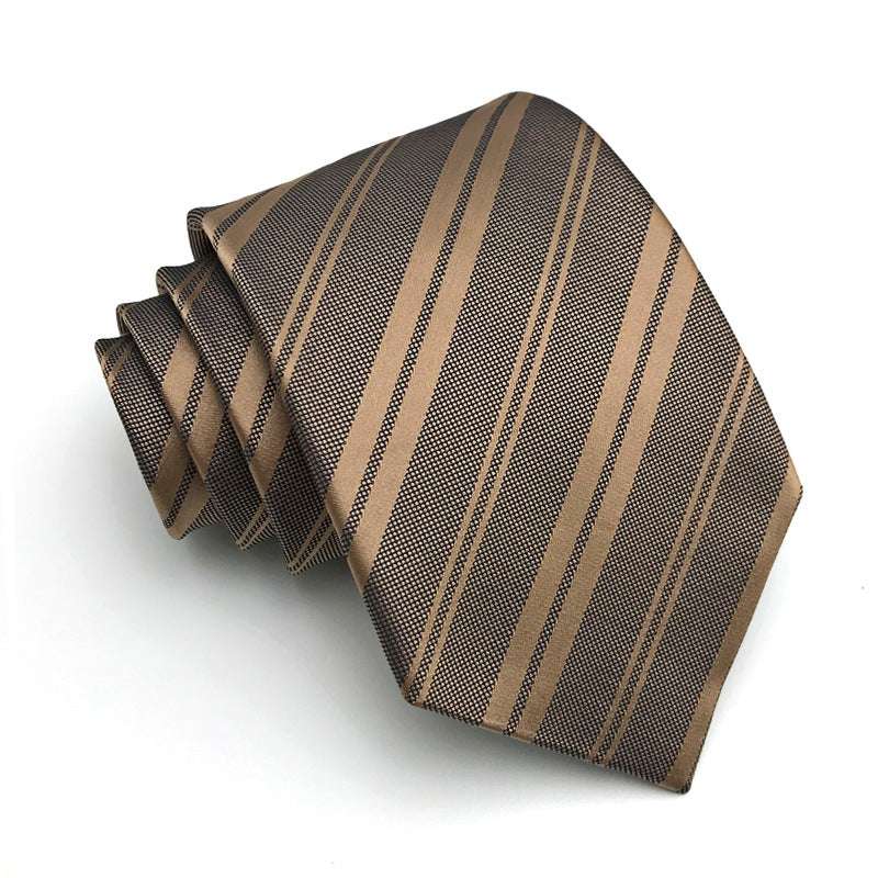 Tie Men's Formal Wear Business Stripes Business Shirt | Orazek UK Ltd
