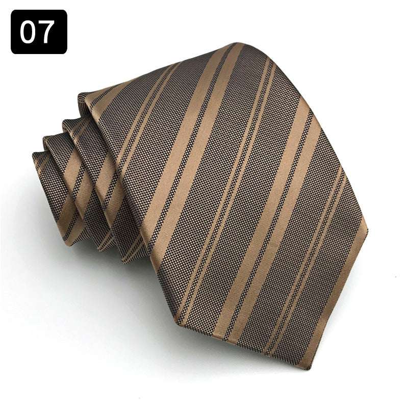 Tie Men's Formal Wear Business Stripes Business Shirt | Orazek UK Ltd