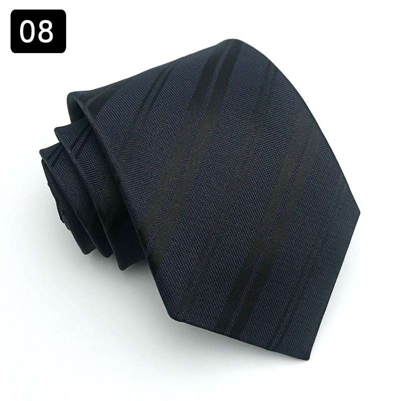 Tie Men's Formal Wear Business Stripes Business Shirt | Orazek UK Ltd