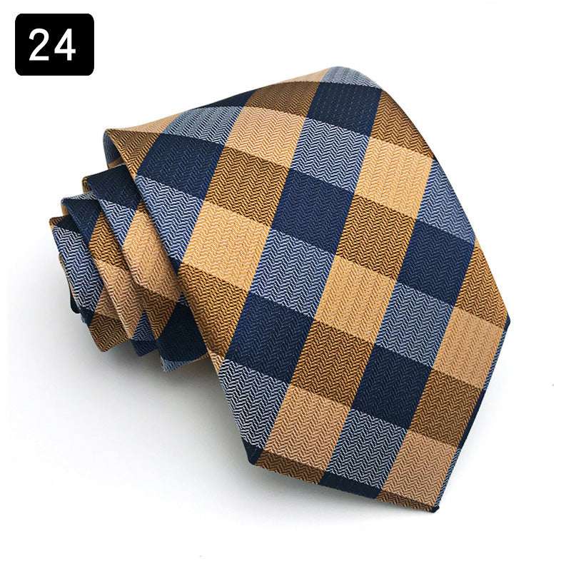 Tie Men's Formal Wear Business Stripes Business Shirt | Orazek UK Ltd
