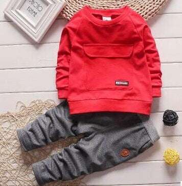 Toddler Baby Clothes Children Suit 0-3 Years Old Suit Pants Children's Sportswear Boys Girls Children's Clothing Brand | Orazek UK Ltd