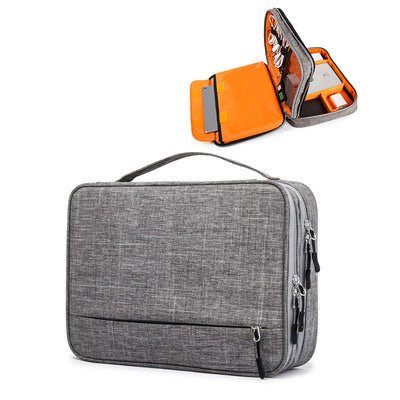 Travel Cable Bag Portable Digital USB Gadget Organizer Charger Wires Cosmetic Zipper Storage Pouch kit Case Accessories Supplies | Orazek UK Ltd