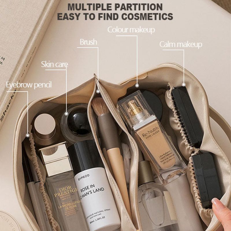 Travel Cosmetic Bag Large Capacity Multifunction Travel Cosmetic Bag Women Toiletries Organizer Female Storage Make Up Case Tool | Orazek UK Ltd