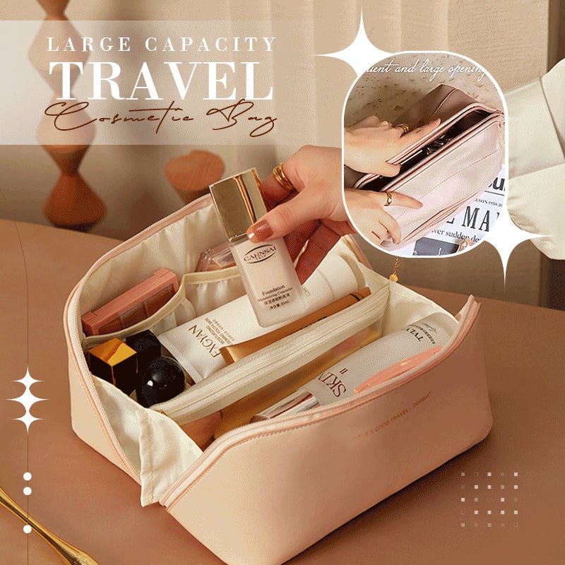 Travel Cosmetic Bag Large Capacity Multifunction Travel Cosmetic Bag Women Toiletries Organizer Female Storage Make Up Case Tool | Orazek UK Ltd