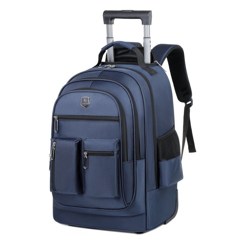 Trolley Backpack Ultra-light Trolley Bag Large Capacity Single-directional Wheel | Orazek UK Ltd