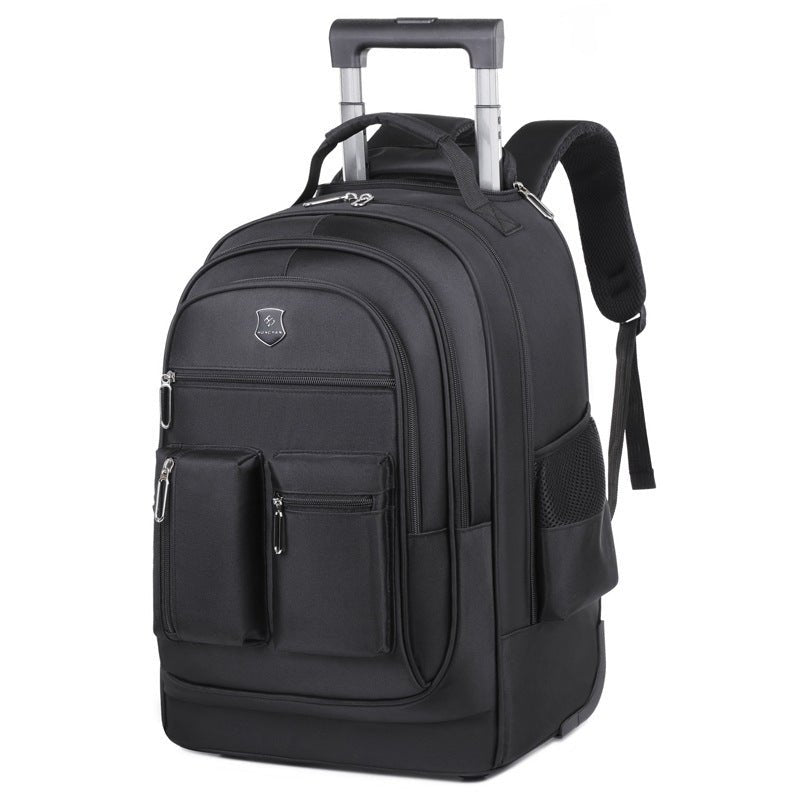 Trolley Backpack Ultra-light Trolley Bag Large Capacity Single-directional Wheel | Orazek UK Ltd
