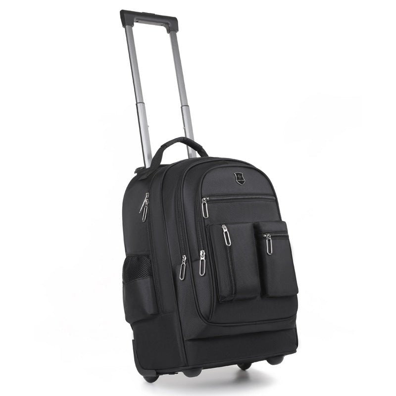 Trolley Backpack Ultra-light Trolley Bag Large Capacity Single-directional Wheel | Orazek UK Ltd