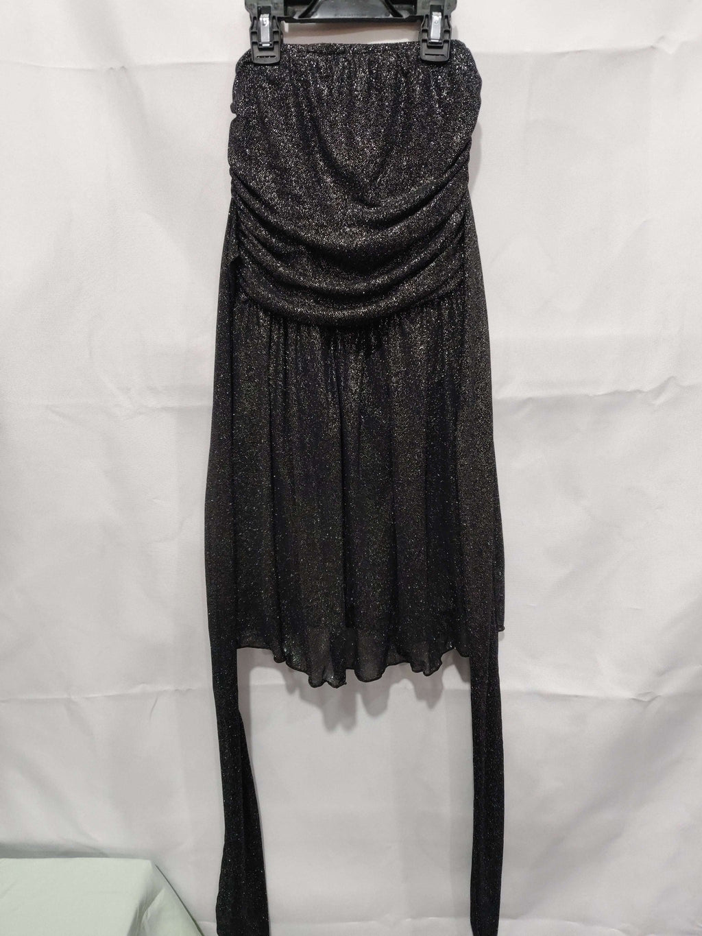 Tube Top Lace Dress With Back Bow-knot Summer Fashion Temperament Mesh Stitching Off-neck Short Skirt | Orazek UK Ltd