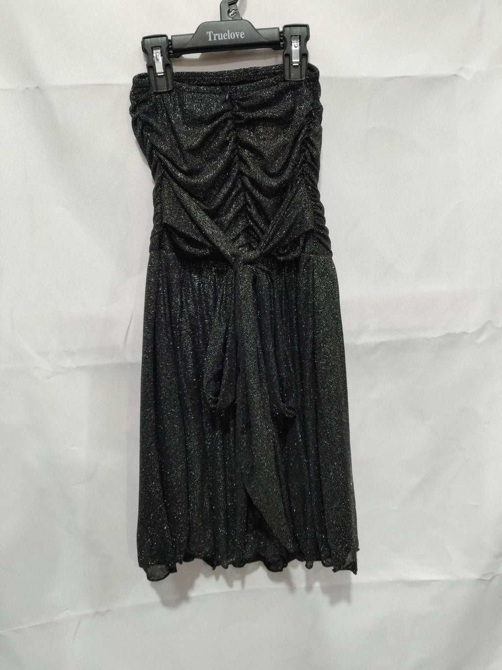 Tube Top Lace Dress With Back Bow-knot Summer Fashion Temperament Mesh Stitching Off-neck Short Skirt | Orazek UK Ltd