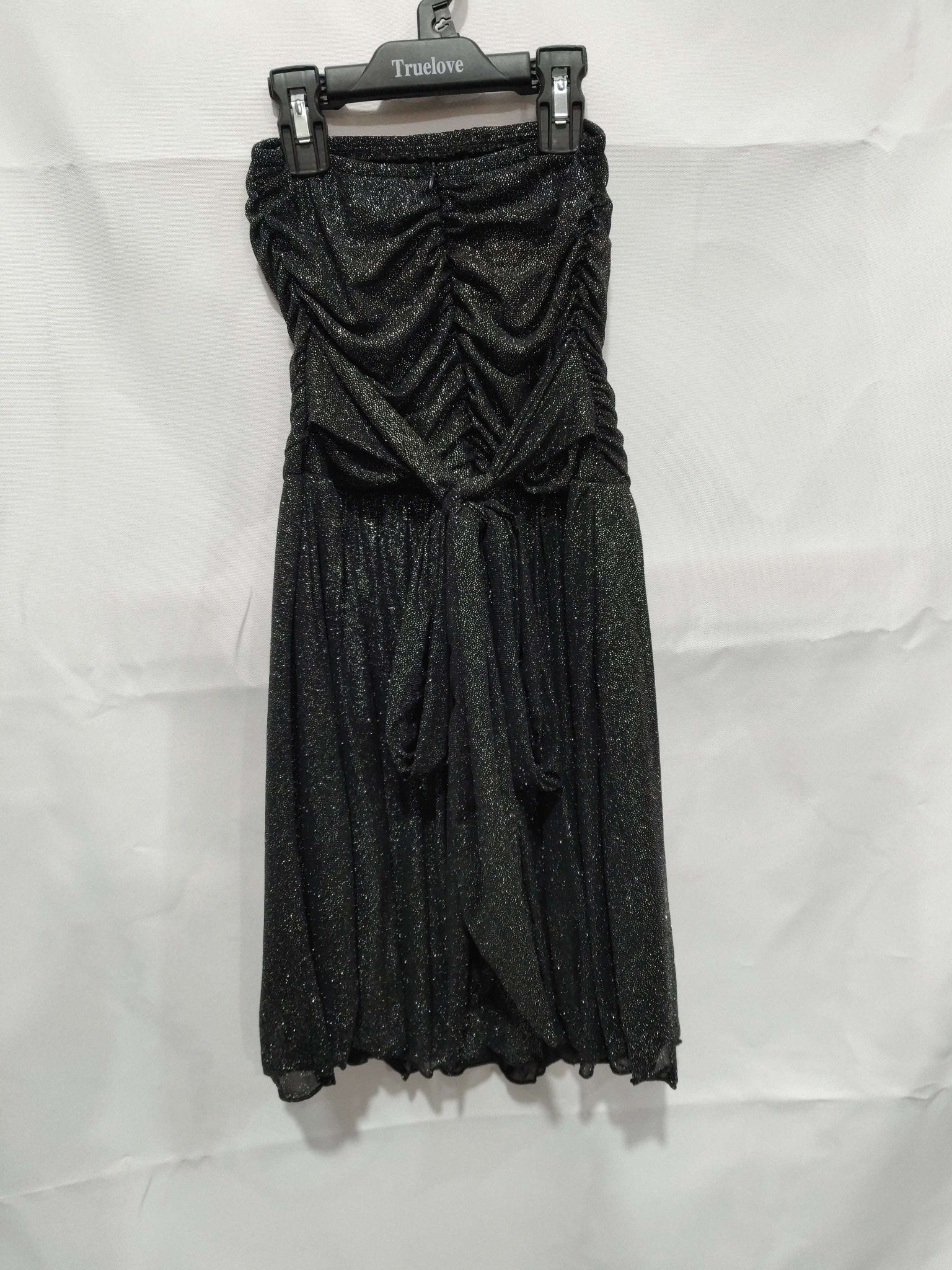 Tube Top Lace Dress With Back Bow-knot Summer Fashion Temperament Mesh Stitching Off-neck Short Skirt | Orazek UK Ltd