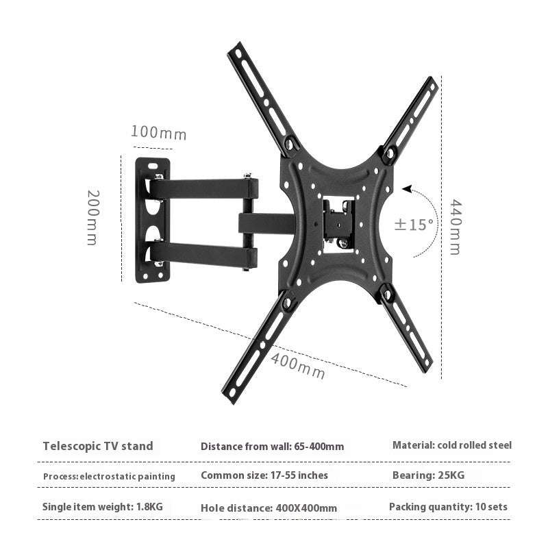 Universal Multi-functional 32-55-inch Wall Mount Brackets Display | Orazek UK Ltd