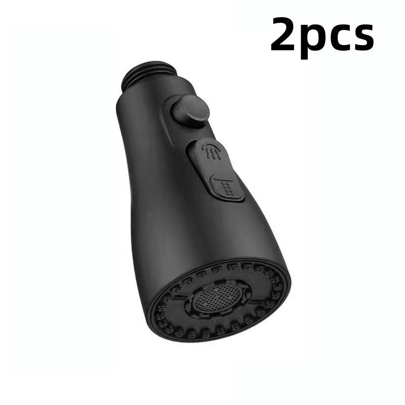 Universal Pressurized Faucet Sprayer Anti-splash 360 Degree Rotating Water Tap Three Stall Water Saving Faucet Nozzle Adapter | Orazek UK Ltd