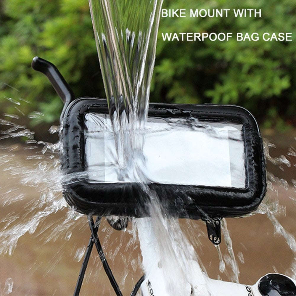 Untoom Bicycle Motorcycle Phone Holder Waterproof Bike Phone Case Bag | Orazek UK Ltd