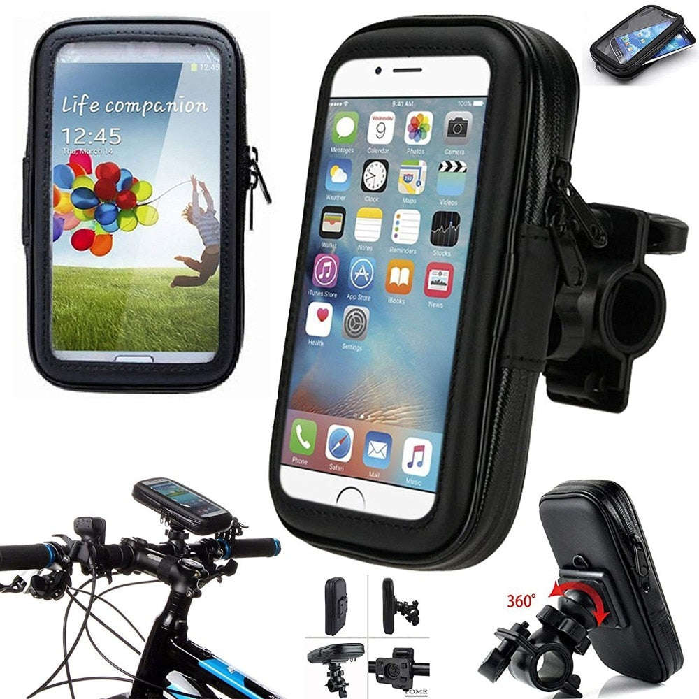 Untoom Bicycle Motorcycle Phone Holder Waterproof Bike Phone Case Bag | Orazek UK Ltd