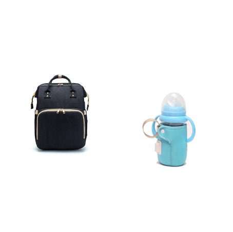 USB Charging Version Mommy Bed Backpack Folding Large Capacity Multi-function | Orazek UK Ltd