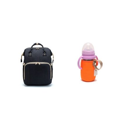 USB Charging Version Mommy Bed Backpack Folding Large Capacity Multi-function | Orazek UK Ltd
