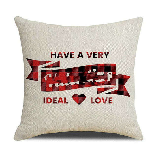 Valentines Day red pillowcase cushion cover Orazek UK Ltd