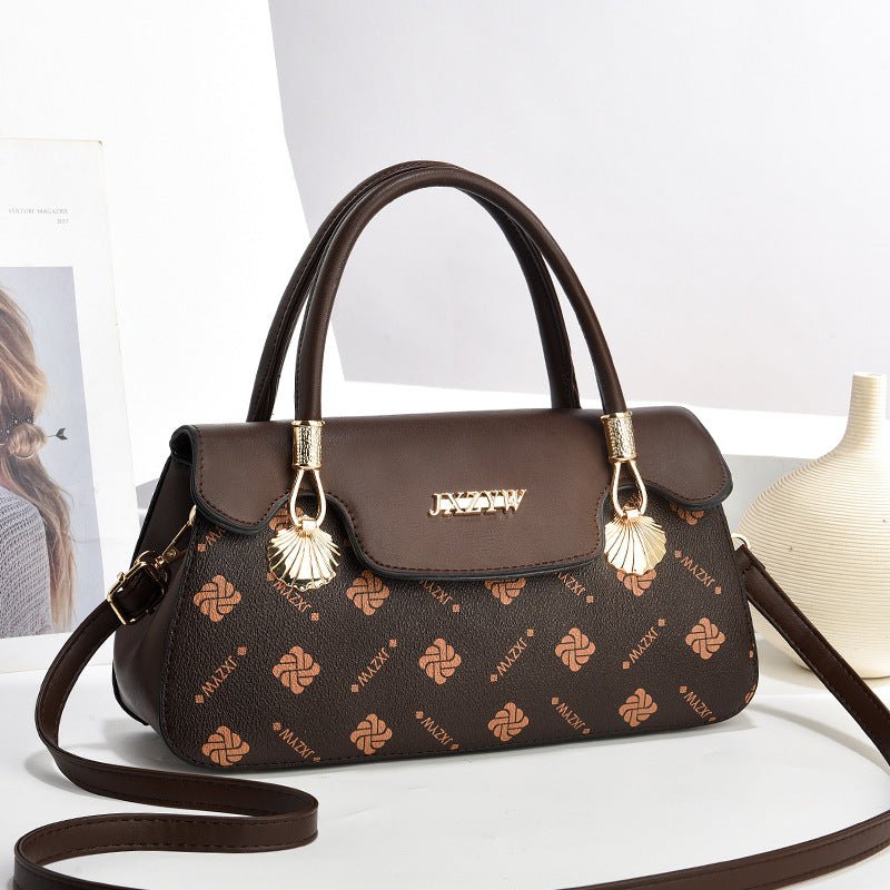 Vintage Exquisite Letter-printed Women's Handbag Fashion Printed Casual Simple Handbag Women's Cross-body Bag | Orazek UK Ltd