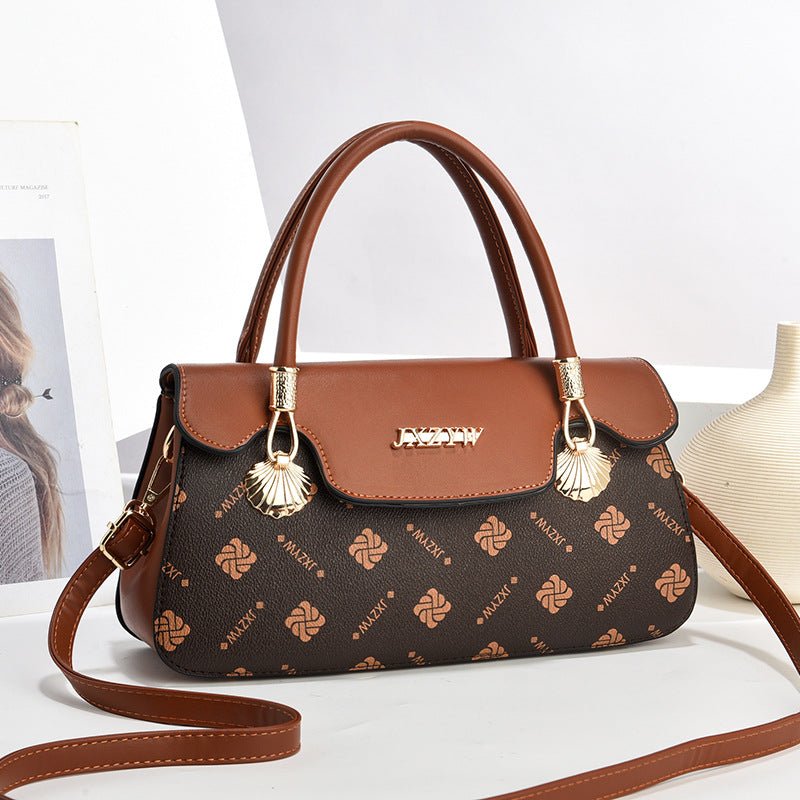 Vintage Exquisite Letter-printed Women's Handbag Fashion Printed Casual Simple Handbag Women's Cross-body Bag | Orazek UK Ltd