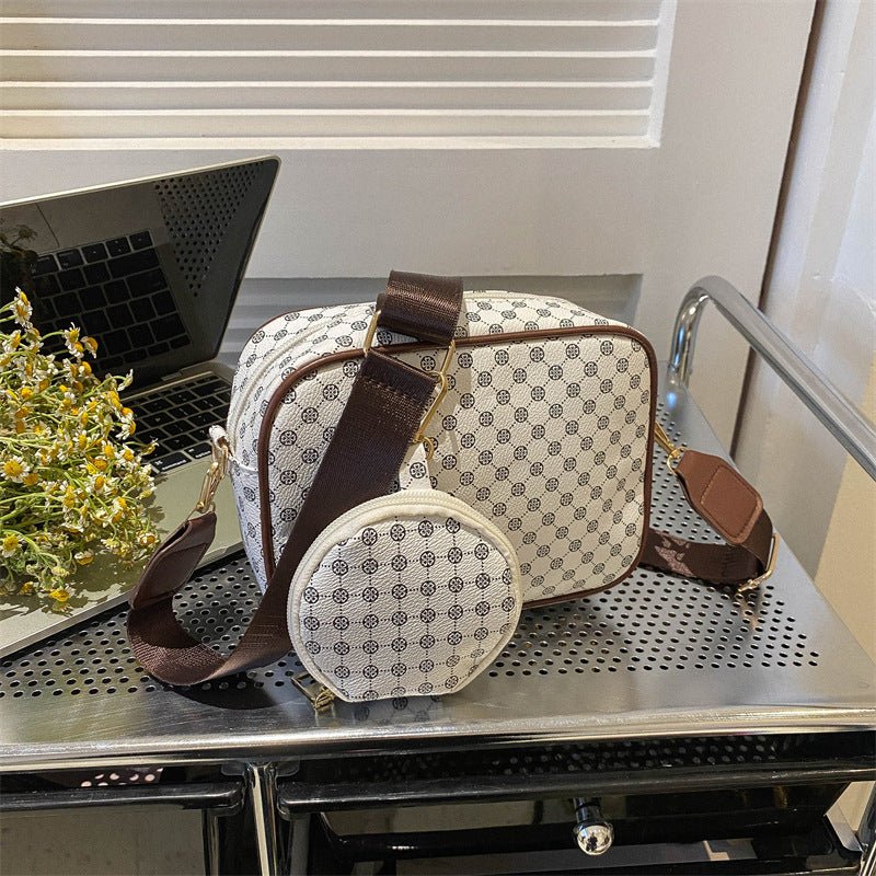 Vintage Pattern Crossbody Bags For Women Shoulder Shell Bag Trend Small Purse And Handbag Luxury Designer Female Square Bag Women's Bag | Orazek UK Ltd