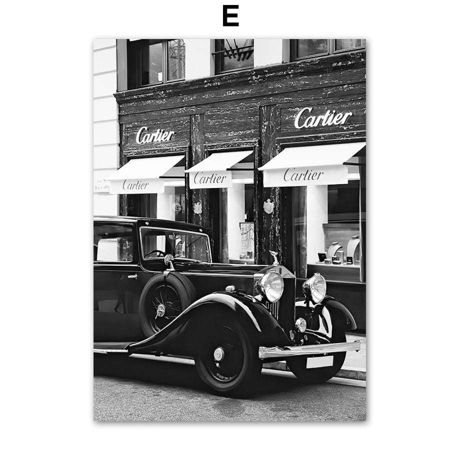Vintage Wall Art Canvas,Nordic Posters And Prints, Living Room Wall Pictures Orazek UK Ltd