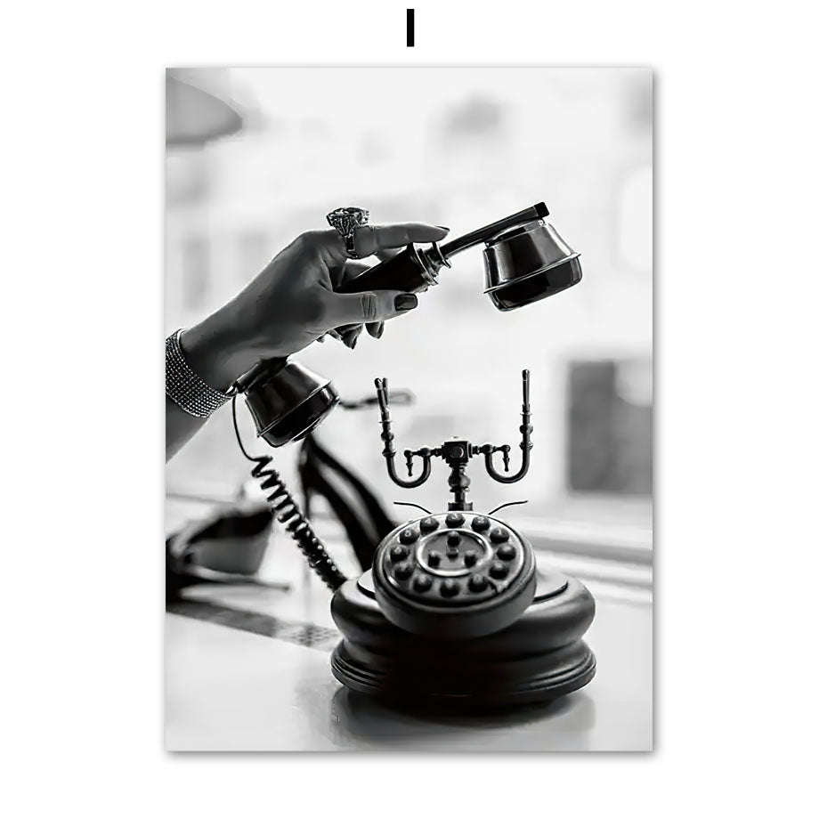 Vintage Wall Art Canvas,Nordic Posters And Prints, Living Room Wall Pictures Orazek UK Ltd