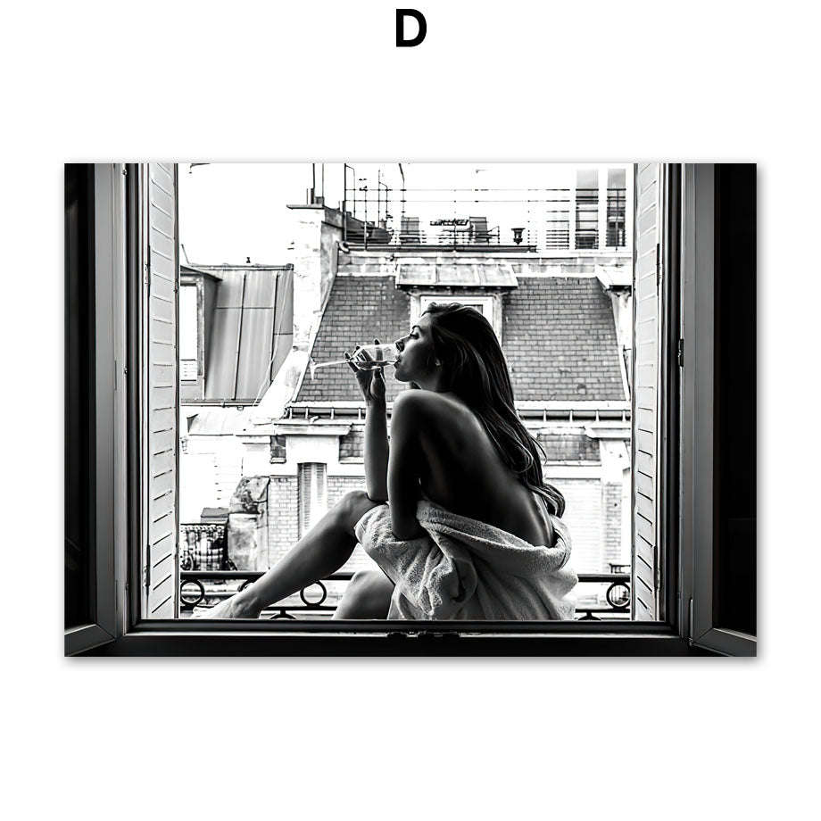 Vintage Wall Art Canvas,Nordic Posters And Prints, Living Room Wall Pictures | Orazek UK Ltd