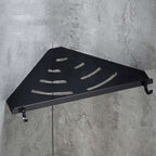 Wall Mount Triangle Bathroom Shelves Floating Black Shelf Al | Orazek UK Ltd
