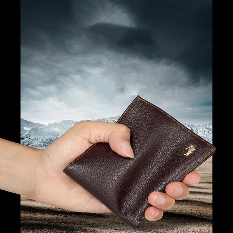 Wallet men's short fashion business wallet classic | Orazek UK Ltd