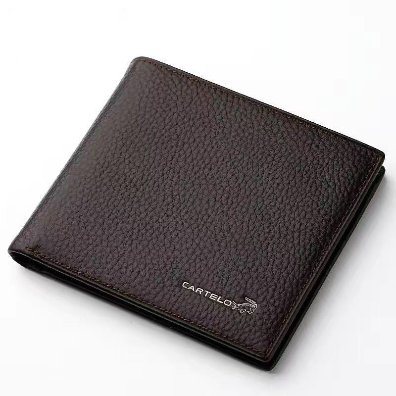 Wallet men's short fashion business wallet classic | Orazek UK Ltd
