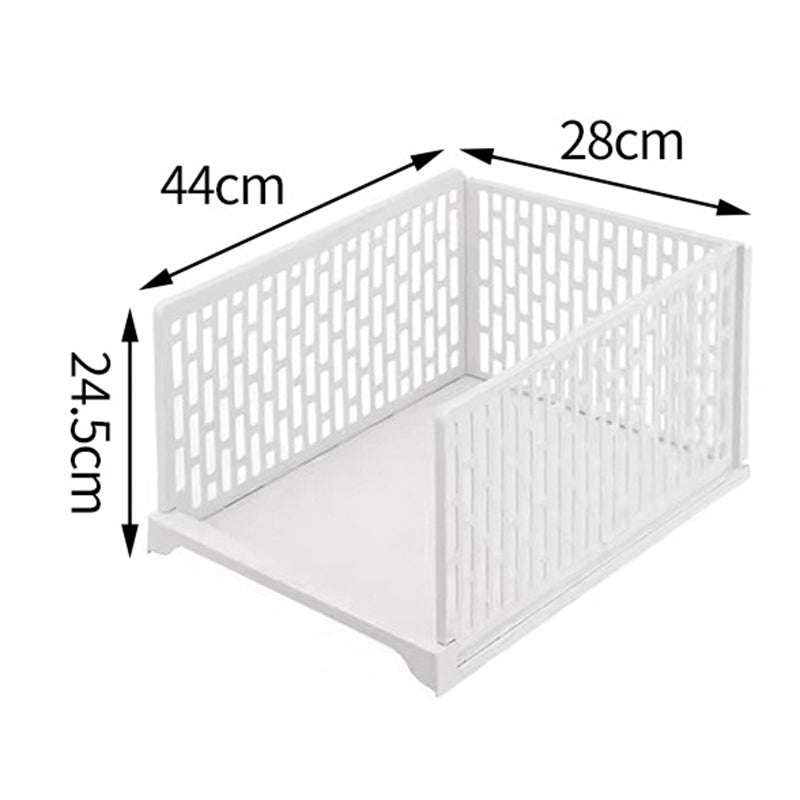 Wardrobe Storage Layered Partition Wardrobe Storage Box | Orazek UK Ltd