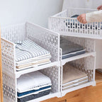 Wardrobe Storage Layered Partition Wardrobe Storage Box Orazek UK Ltd