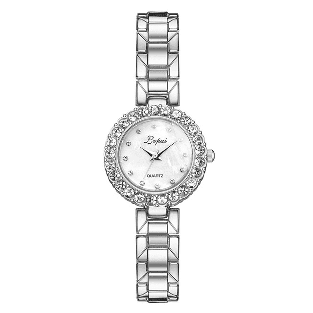 Watches-Set Bangle Clock Bracelet Wrist-Watch Quartz Women Fashion Ladies Brand Luxury | Orazek UK Ltd