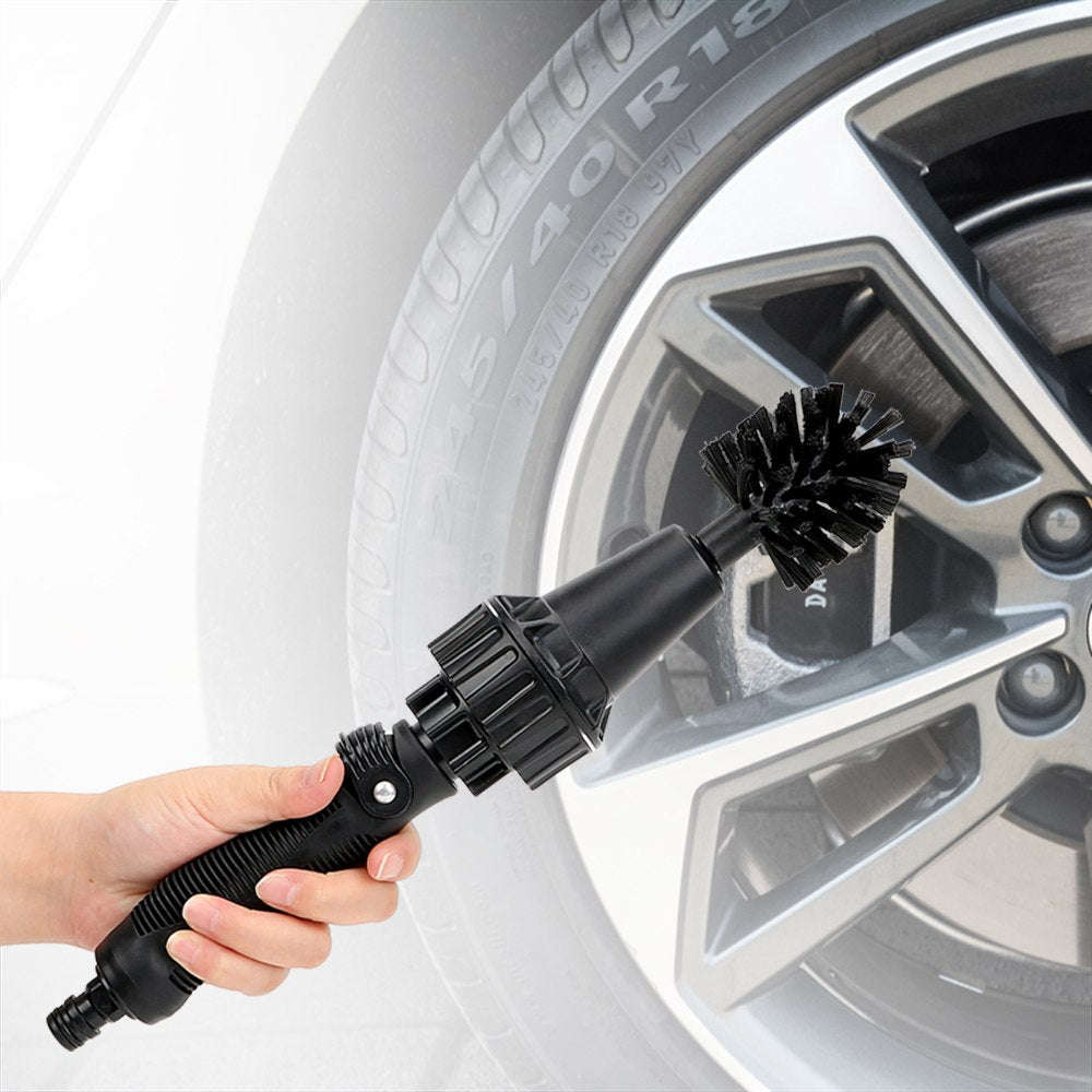 Water-driven Rotary Cleaning Brush Wash Hand-held Water Spray Brush | Orazek UK Ltd