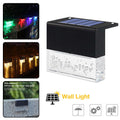 Waterproof New RGB LED Solar Light Step Fence Light | Orazek UK Ltd