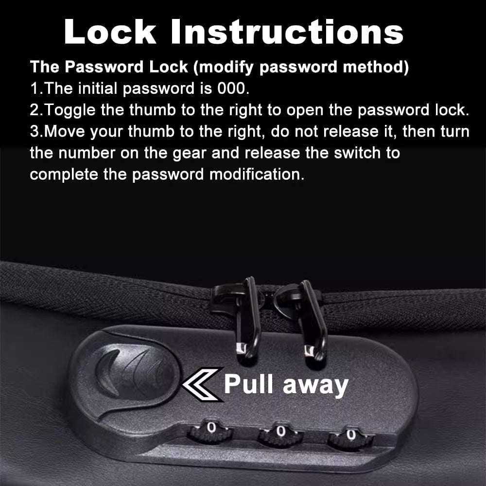 Waterproof USB Anti-theft Bag Men Oxford Crossbody Shoulder Bag Sling Multifunction Short Travel Messenger Chest Pack | Orazek UK Ltd