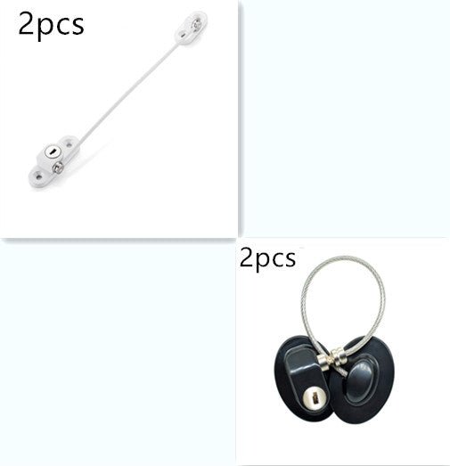 Window Security Chain Lock Window Cable Lock Restrictor Multifunctional Window Lock Door Security Guard for Baby Safety 1Pcs | Orazek UK Ltd