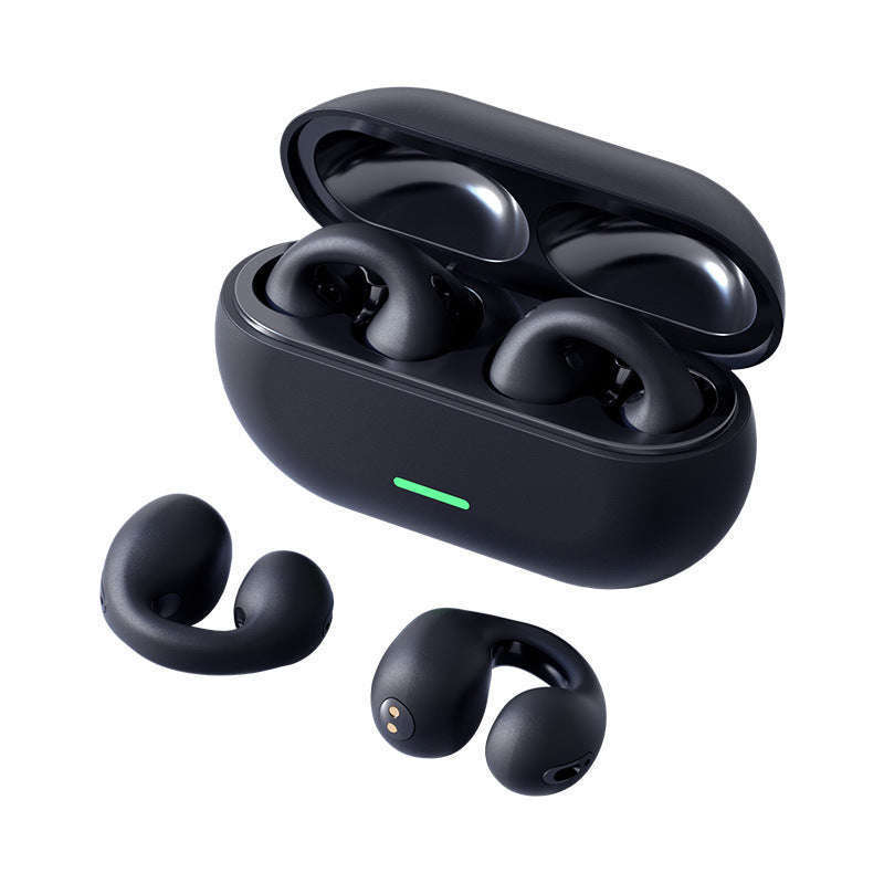 Wireless Ear Clip Bluetooth Headset TWS Comfortable Wear Not In-Ear Sports Wireless Bone Conduction 5.3 Bluetooth Headset Orazek UK Ltd