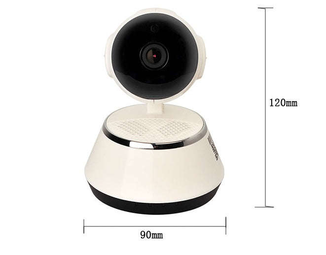 Wireless IP Camera WIFI 720P Home Security Cam Micro SD Slot Support Microphone & P2P Free APP ABS Plastic | Orazek UK Ltd