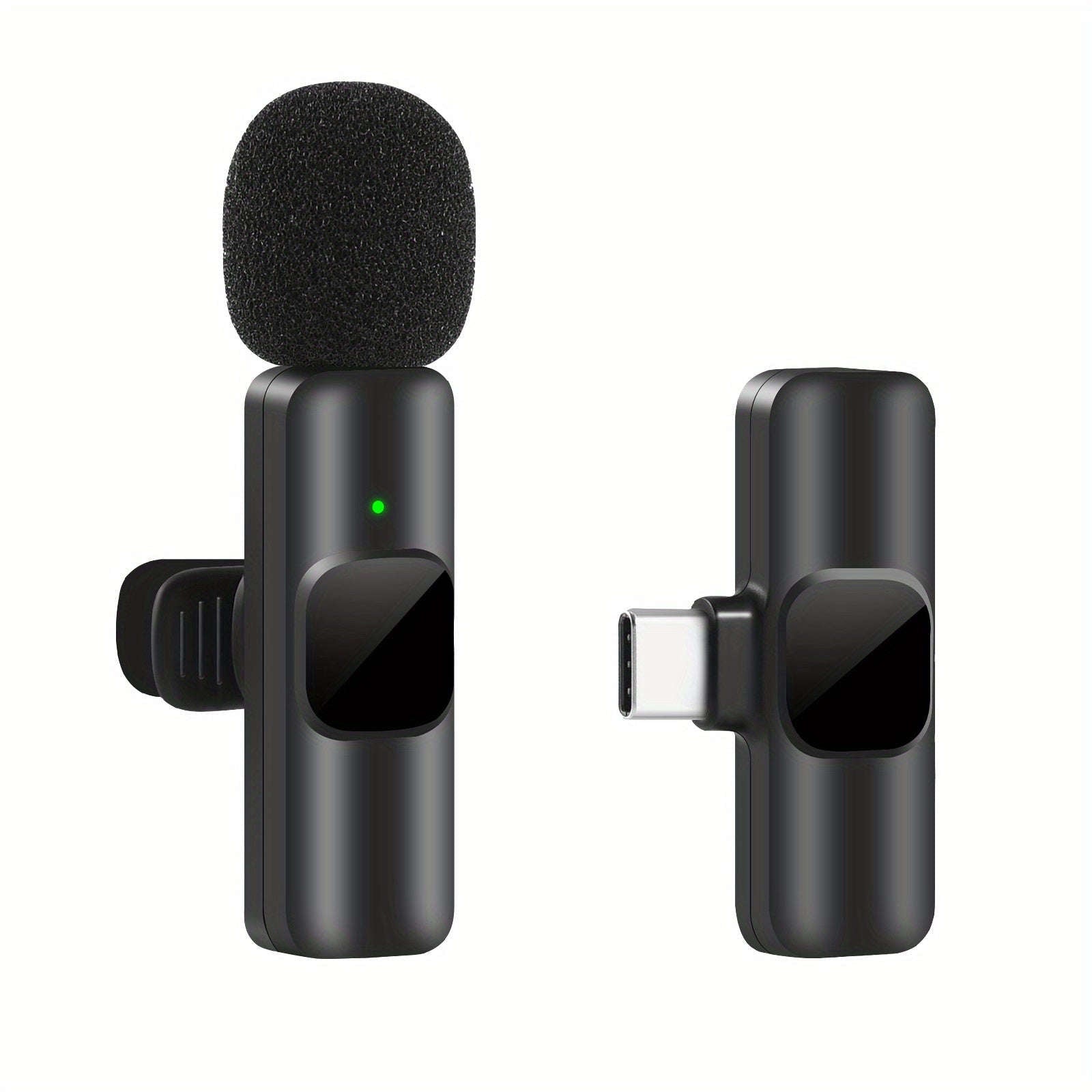 Wireless Lavalier Lapel Microphone For IPhone IPad Professional Wireless Clip Mic - Cordless Omnidirectional Condenser Recording Mic For Interview Video Podcast Vlog YouTube | Orazek UK Ltd