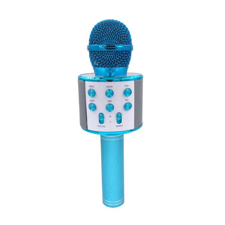 Wireless Microphone Portable Bluetooth Mini Home Ktv For Music Playing Singing Speaker Player | Orazek UK Ltd