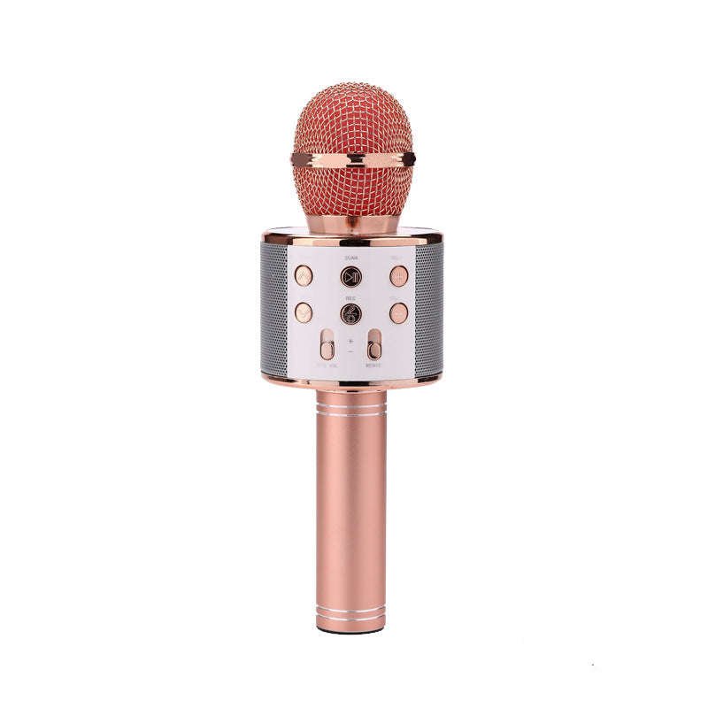 Wireless Microphone Portable Bluetooth Mini Home Ktv For Music Playing Singing Speaker Player | Orazek UK Ltd
