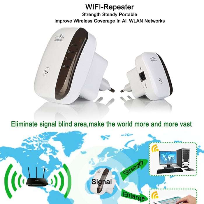 Wireless WiFi Repeater Wi-Fi Range Extender | Orazek UK Ltd