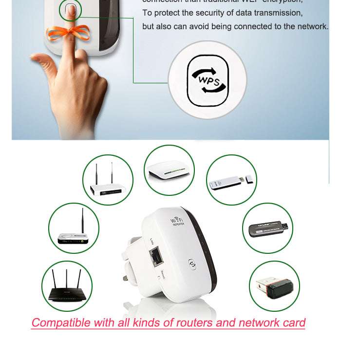 Wireless WiFi Repeater Wi-Fi Range Extender | Orazek UK Ltd