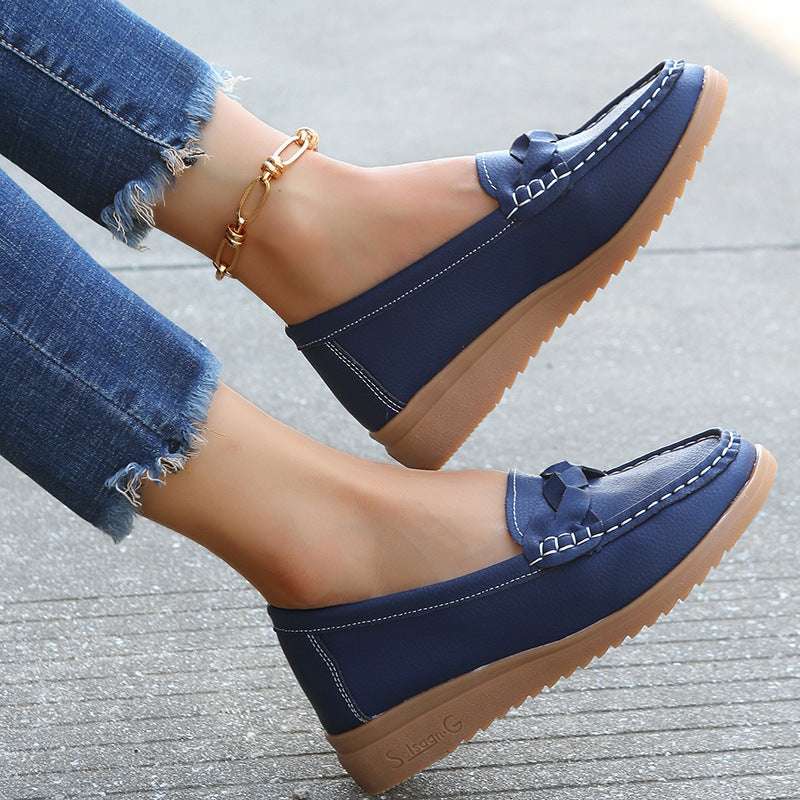 Women Flats Shoes Weave Design Soft Spring Summer Shoes Orazek UK Ltd